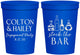 Personalized Engagement 16 oz Stadium Cups - Stock The Bar | 10005