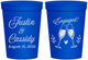 Personalized Engagement 16 oz Stadium Cups - Engaged | 10013