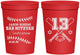 Personalized Bar Mitzvah 16 oz Stadium Cups - 13th Birthday Baseball | 110005