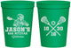 Personalized Bar Mitzvah 16 oz Stadium Cups - 13th Birthday Lacrosse | 110012
