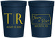 Personalized Wedding 16 oz Stadium Cups - Kansas | 115