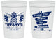 Personalized Bat Mitzvah 16 oz Stadium Cups - 12th Birthday Beach | 120005