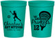 Personalized Bat Mitzvah 16 oz Stadium Cups - 12th Birthday Lacrosse | 120017