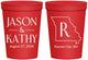 Personalized Wedding 16 oz Stadium Cups - Missouri | 124