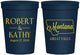 Personalized Wedding 16 oz Stadium Cups - Montana | 125