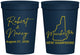 Personalized Wedding 16 oz Stadium Cups - New Hampshire | 128