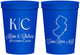 Personalized Wedding 16 oz Stadium Cups - New Jersey | 129