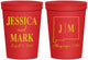 Personalized Wedding 16 oz Stadium Cups - New Mexico | 130