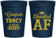 Personalized Graduation 16 oz Stadium Cups - Class Of 2027 Educated Af | 130015