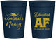 Personalized Graduation 16 oz Stadium Cups - Class Of 2027 Educated Af | 130016
