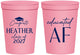 Personalized Graduation 16 oz Stadium Cups - Class Of 2027 Educated Af | 130019
