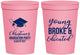 Personalized Graduation 16 oz Stadium Cups - Class Of 2027 Young Broke | 130026