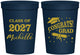 Personalized Graduation 16 oz Stadium Cups - Class Of 2027 Congrats | 130027
