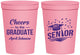 Personalized Graduation 16 oz Stadium Cups - Class Of 2027 Cheers Graduate | 130035