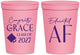 Personalized Graduation 16 oz Stadium Cups - Class Of 2027 Educated Af | 130040