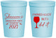 Personalized Graduation 16 oz Stadium Cups - Class Of 2027 Wined A Lot | 130044
