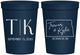 Personalized Wedding 16 oz Stadium Cups - North Dakota | 133