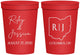 Personalized Wedding 16 oz Stadium Cups - Ohio | 134