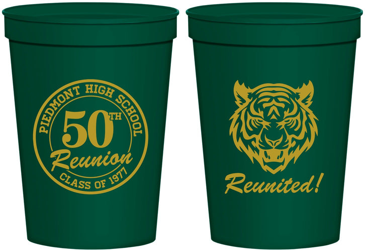 Personalized Class Reunion 16 oz Stadium Cups - Class Of 1977 50 Year | 140009