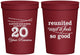 Personalized Class Reunion 16 oz Stadium Cups - Class Of 2007 20 Year | 140011