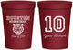 Personalized Class Reunion 16 oz Stadium Cups - Class Of 2017 10 Year | 140015