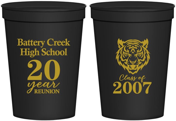 Personalized Class Reunion 16 oz Stadium Cups - Class Of 2007 20 Year | 140016