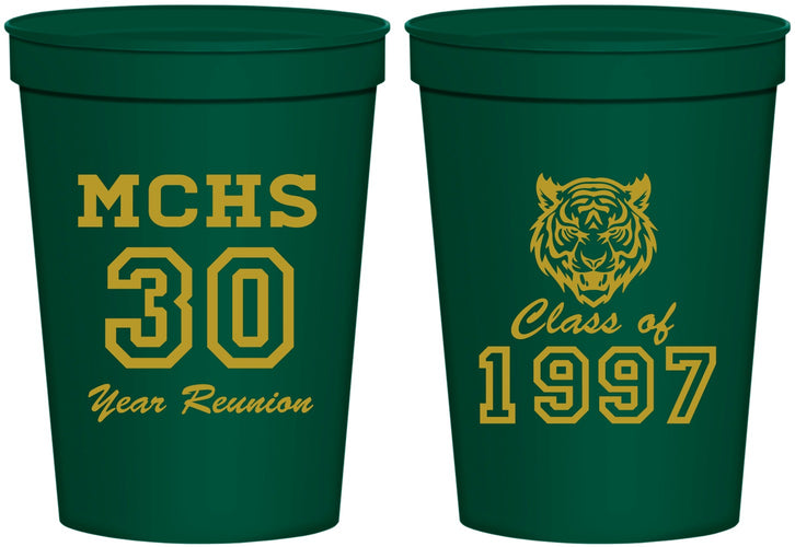 Personalized Class Reunion 16 oz Stadium Cups - Class Of 1997 30 Year | 140017