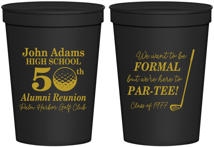Personalized Class Reunion 16 oz Stadium Cups - Class Of 1977 50 Year | 140024