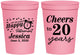 Personalized Retirement 16 oz Stadium Cups - Off The Clock | 150001