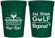 Personalized Retirement 16 oz Stadium Cups - Eat Drink Golf Repeat | 150005