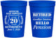 Personalized Retirement 16 oz Stadium Cups - Police Officer | 150011