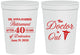 Personalized Retirement 16 oz Stadium Cups - Doctor | 150017