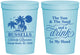 Personalized Family Reunion 16 oz Stadium Cups - Sun Sand Drink Beach | 160015