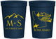 Personalized Wedding 16 oz Stadium Cups - Idaho | 161