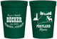 Personalized Wedding 16 oz Stadium Cups - Maine | 168