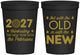 Personalized New Years 16 oz Stadium Cups - 2027 Out With The Old | 170000