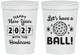 Personalized New Years 16 oz Stadium Cups - 2027 Lets Have A Ball | 170001