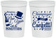 Personalized New Years 16 oz Stadium Cups - 2027 Confetti | 170003