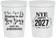 Personalized New Years 16 oz Stadium Cups - 2027 Ringing In | 170013