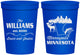 Personalized Wedding 16 oz Stadium Cups - Minnesota | 172