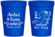 Personalized Wedding 16 oz Stadium Cups - New Jersey | 179