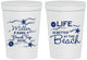 Personalized Family Vacation 16 oz Stadium Cups - Life Is Better At The Beach | 180001