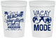 Personalized Family Vacation 16 oz Stadium Cups - Lifes A Beach | 180008