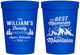 Personalized Family Vacation 16 oz Stadium Cups - Mountains | 180022