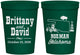 Personalized Wedding 16 oz Stadium Cups - Oklahoma | 185