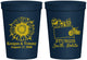 Personalized Wedding 16 oz Stadium Cups - South Dakota | 190
