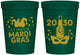 Personalized Mardi Gras 16 oz Stadium Cups - New Orleans | 190003