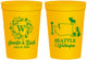 Personalized Wedding 16 oz Stadium Cups - Washington | 196