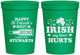 Personalized St Patricks Day 16 oz Stadium Cups - Irish My Liver Hurts | 200000