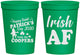 Personalized St Patricks Day 16 oz Stadium Cups - Irish Af Leprechaun | 200012